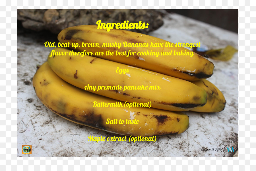 Bananas，Ingredientes PNG