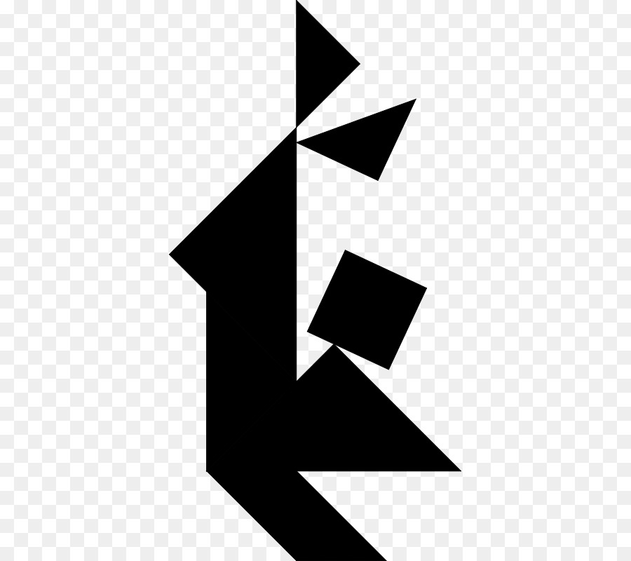 Tangram，Triângulo PNG