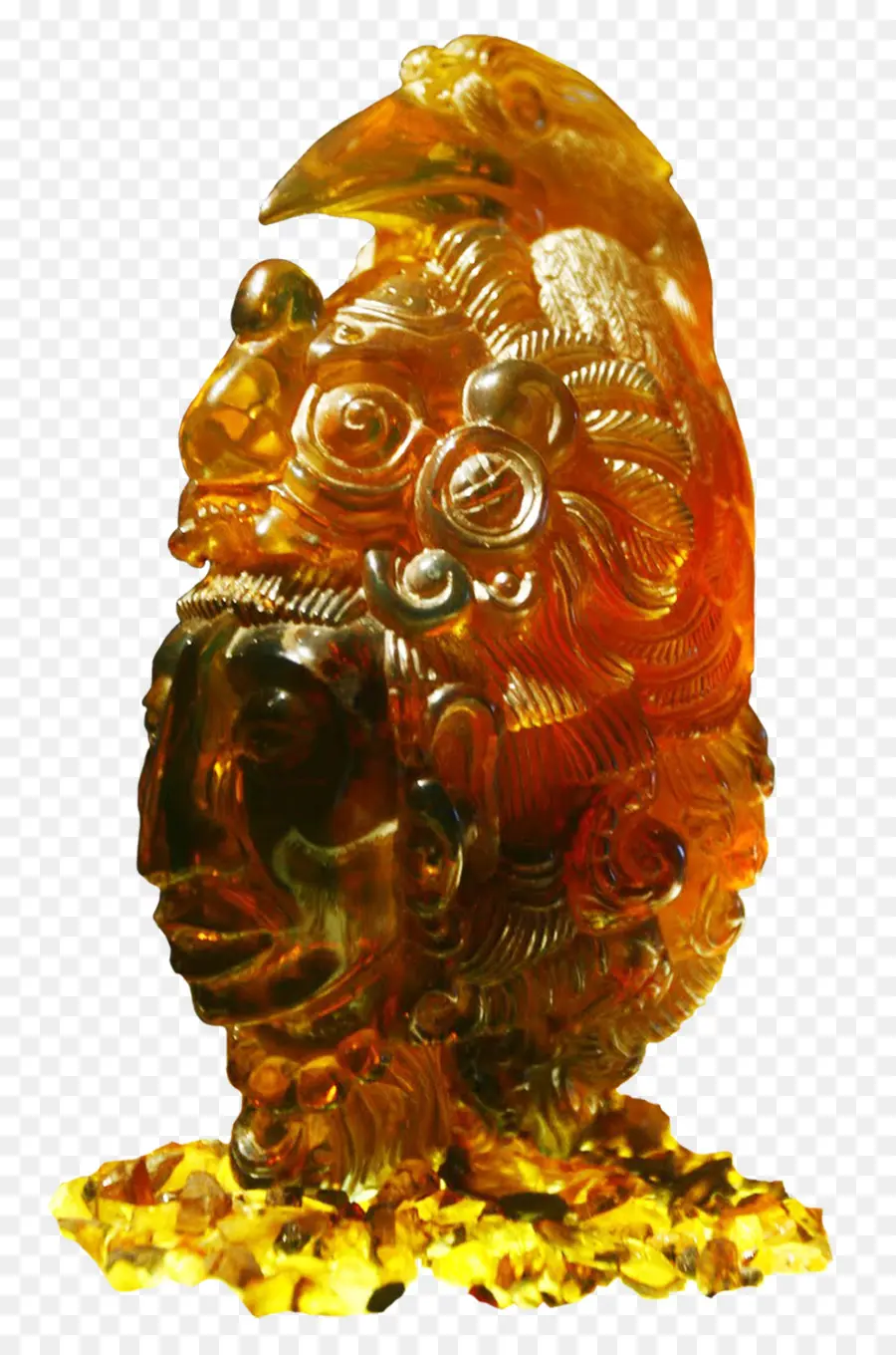 Escultura Em Âmbar，Escultura PNG