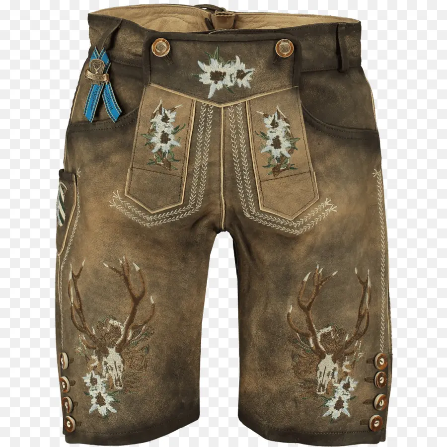 Calças Lederhosen，Tradicional PNG