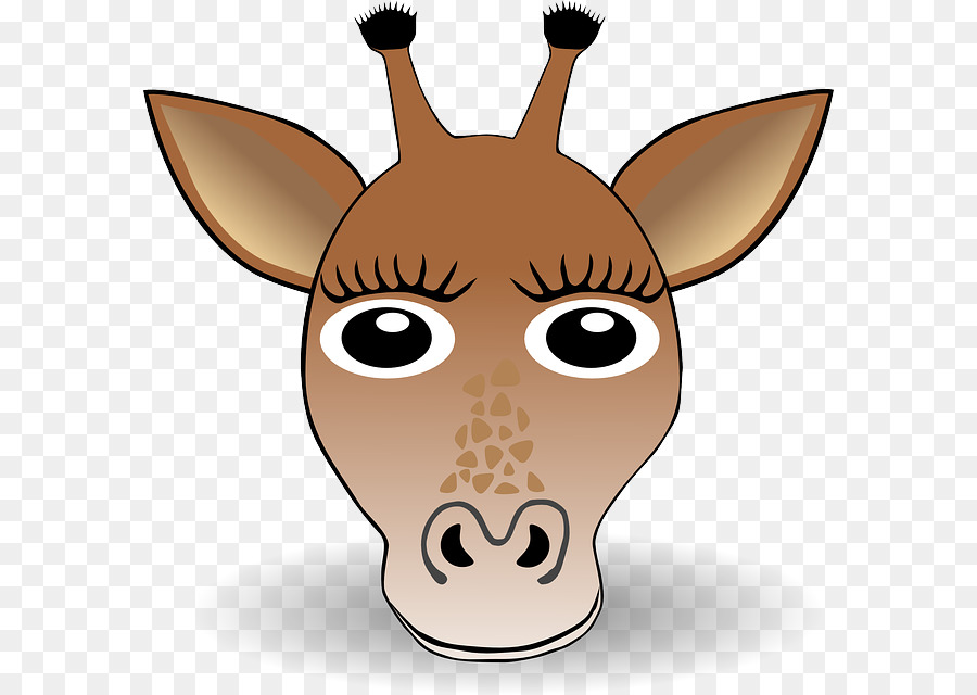 Cara De Girafa，Desenho Animado PNG