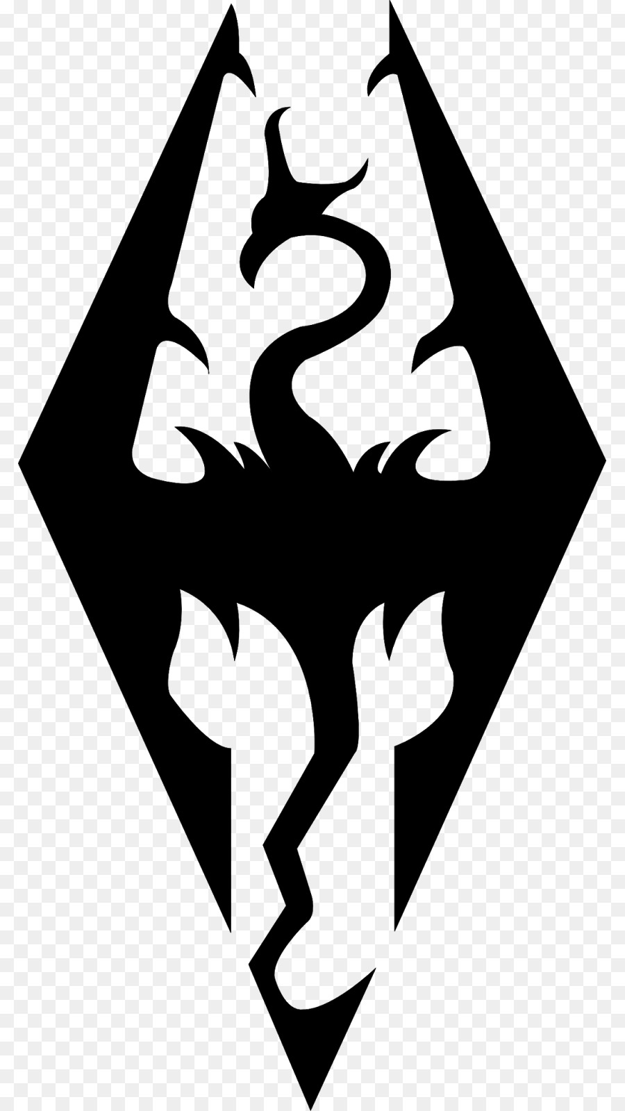 Skyrim，Logotipo PNG