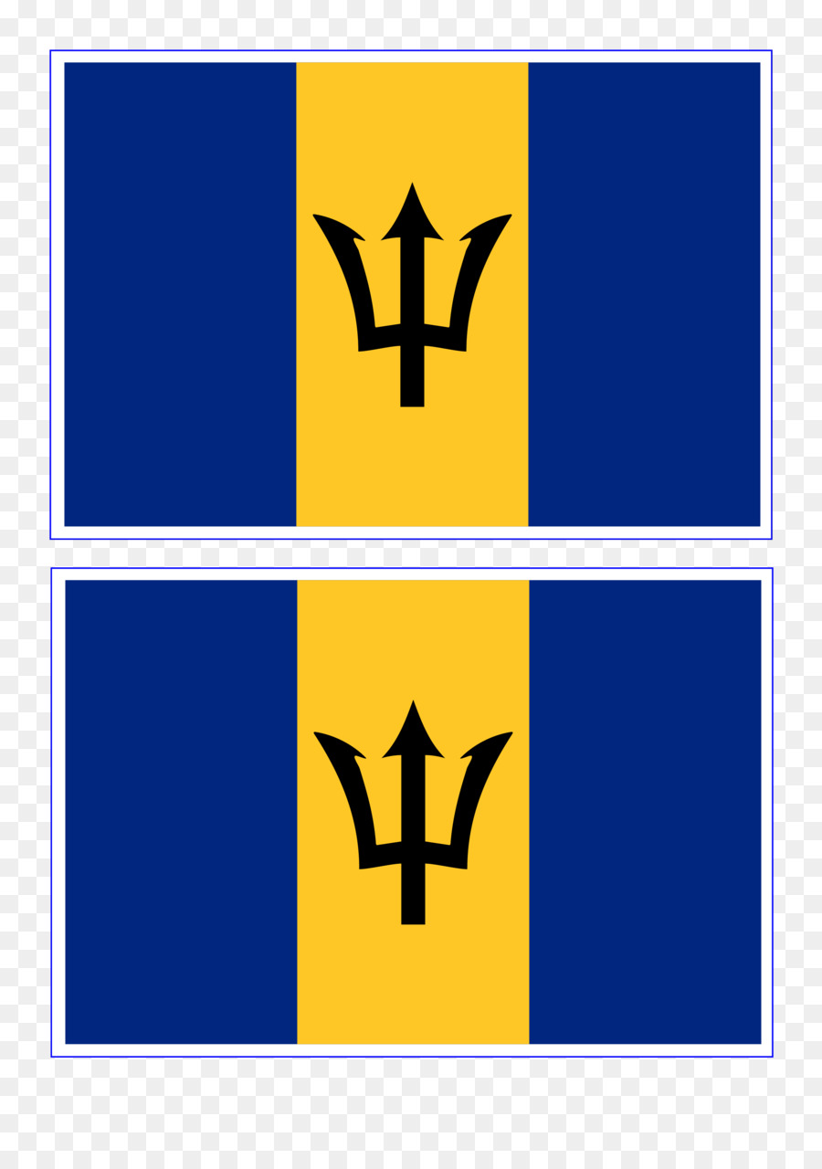 Bandeira De Barbados，Bandeira PNG