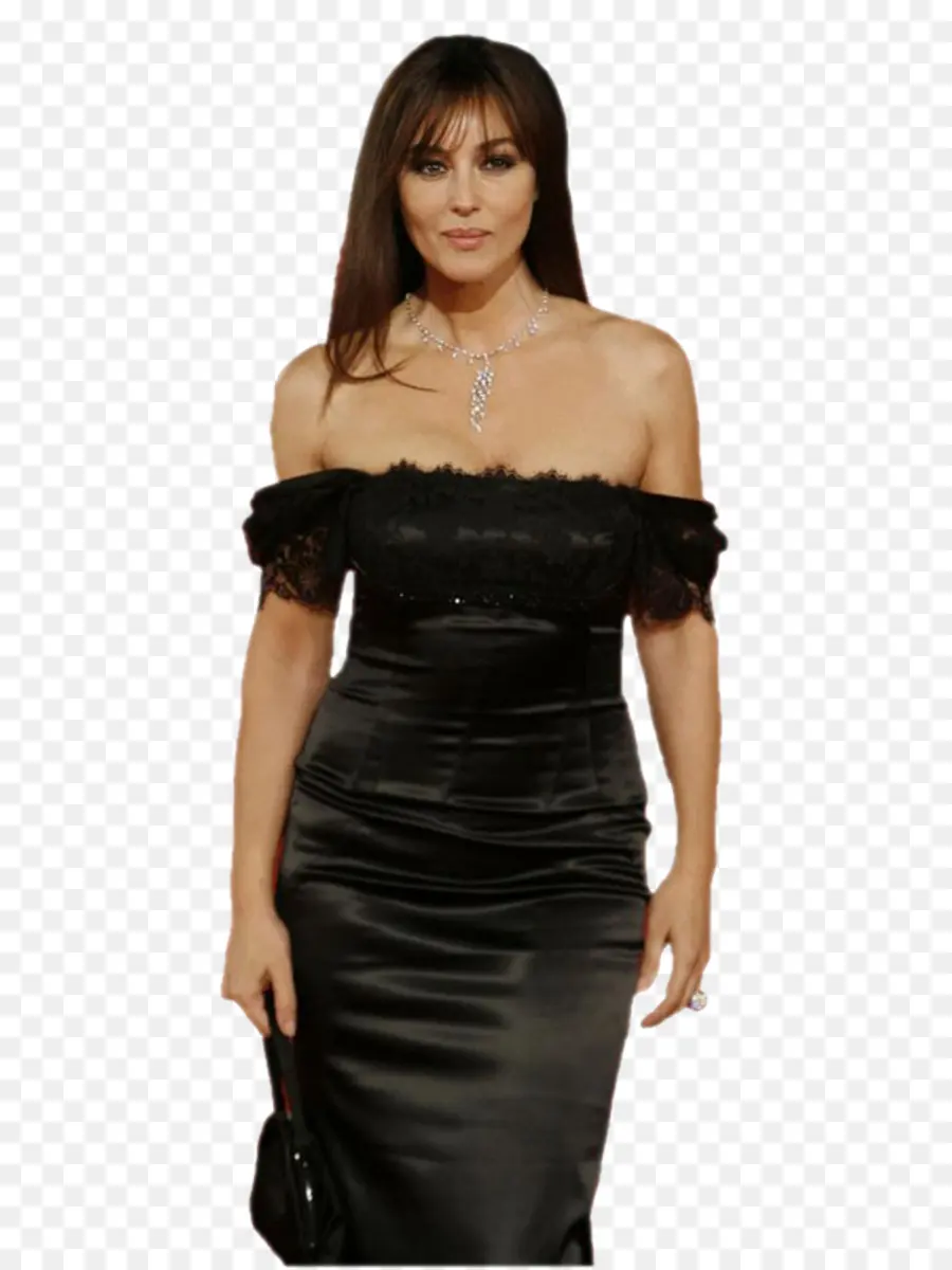 Monica Bellucci，Little Black Dress PNG