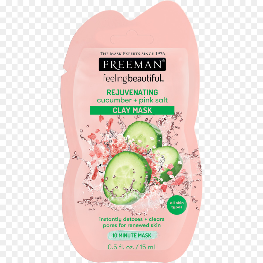 Freeman Sentimento Bonito De Rejuvenescimento Cucumberpink Sal Máscara De Argila，Freeman Sentimento Bonito De Abacate Aveia Máscara De Argila PNG