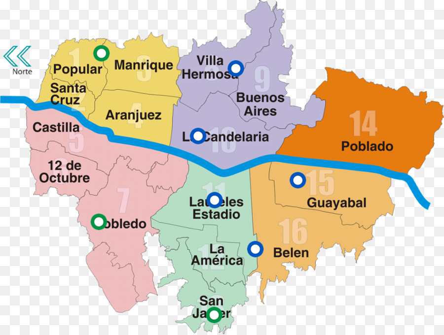 Cúcuta，Map PNG