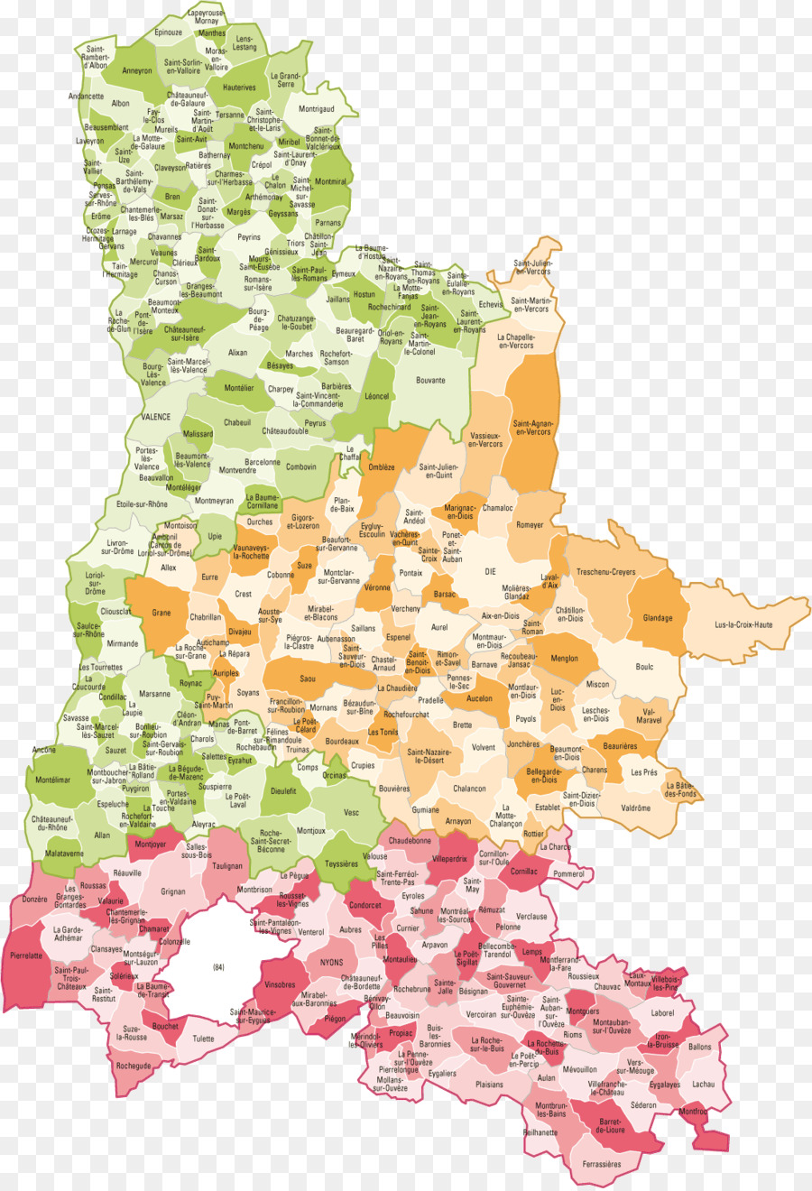 Loriolsurdrôme，Mapa PNG