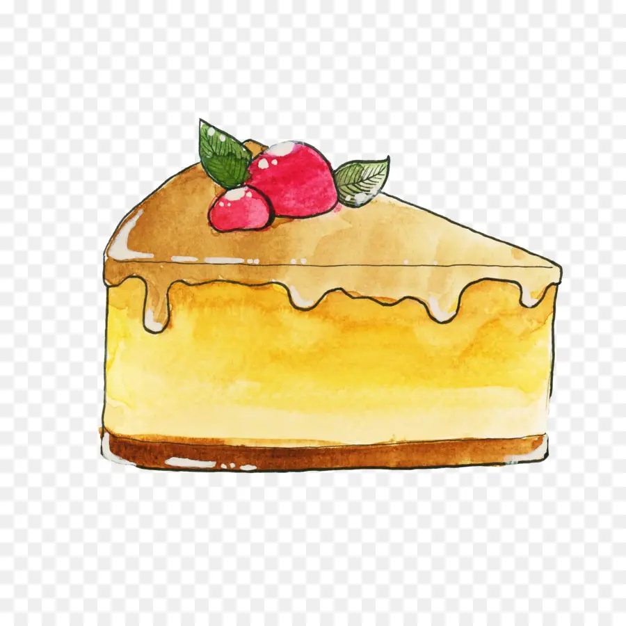 Cheesecake，Bolo De Veludo Vermelho PNG