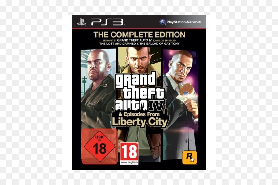 Grand Theft Auto Iv Complete Edition，Grand Theft Auto Episodes From Liberty City PNG