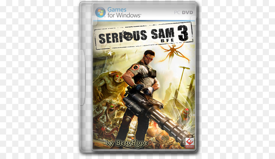 Capa Do Jogo Serious Sam 3，Dvd Para Computador PNG