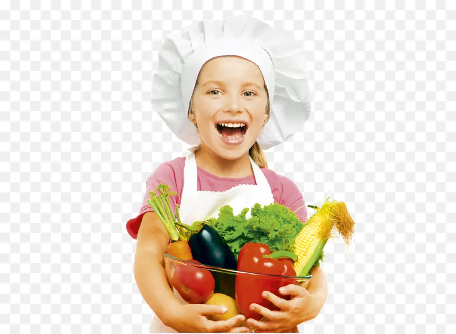 Chef Infantil，Vegetais PNG