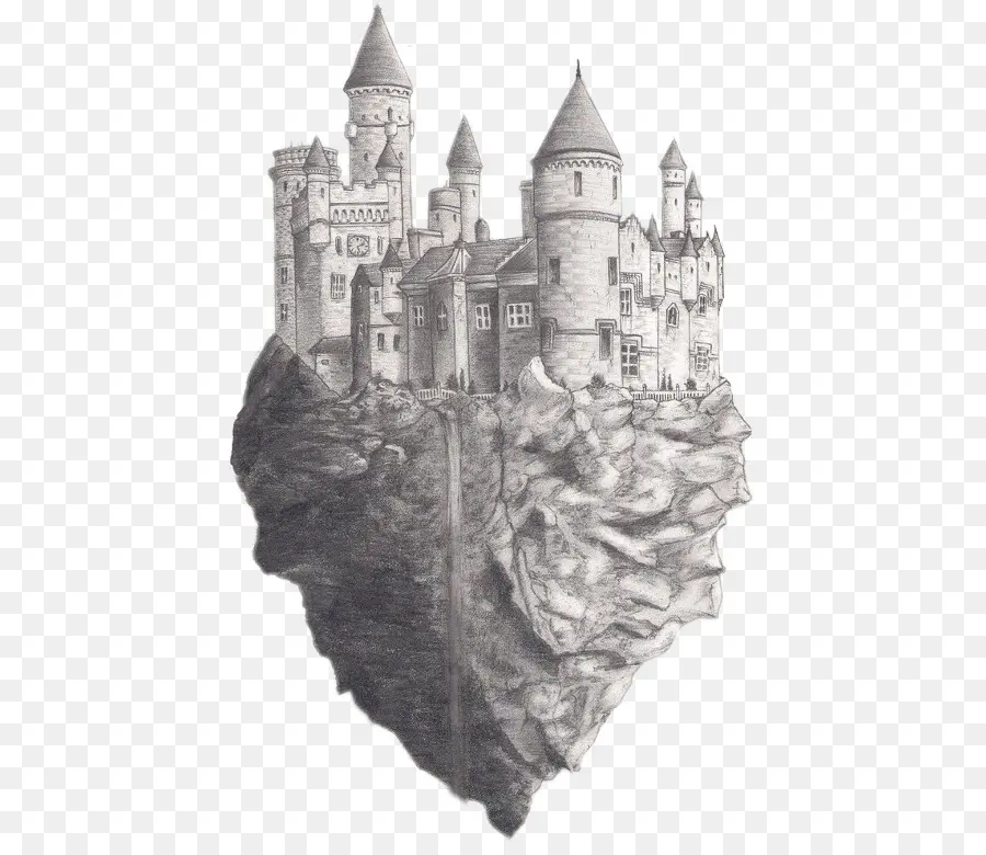 Desenho，Castelo PNG