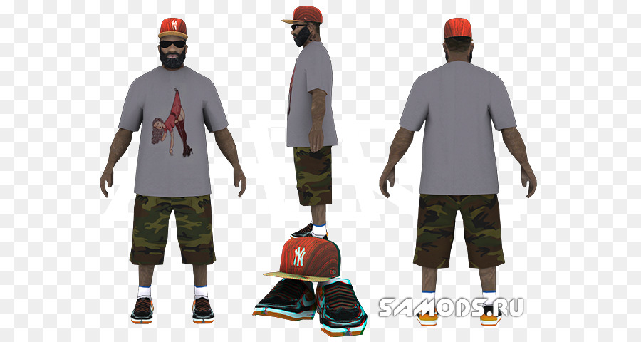 Grand Theft Auto San Andreas，Computação Gráfica 3d PNG