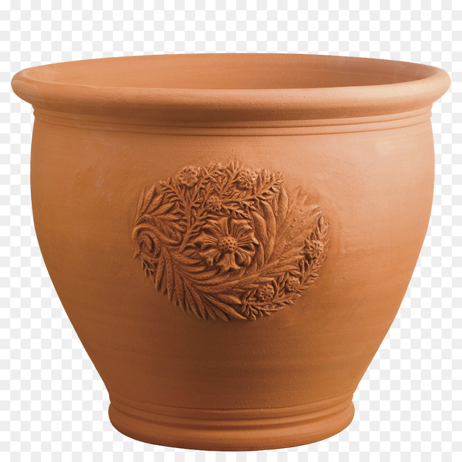 Pote De Terracota，Flor PNG