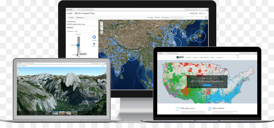 Arcgis，Mapa PNG