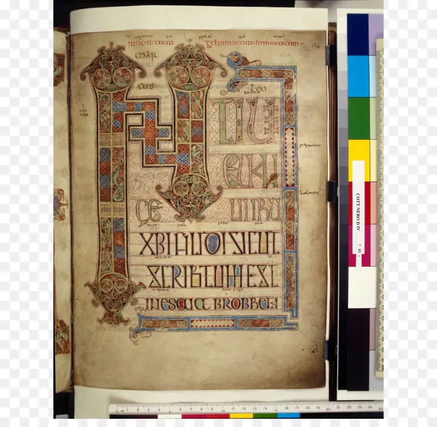 Manuscrito Iluminado，Medieval PNG