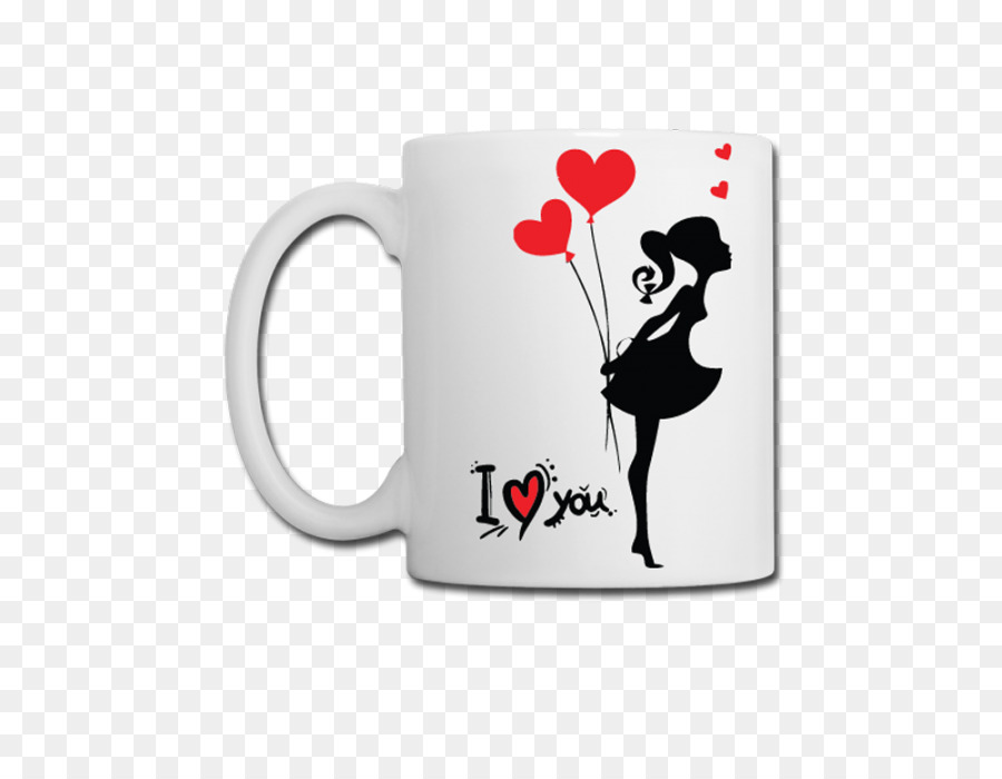 Caneca De Amor，Corações PNG