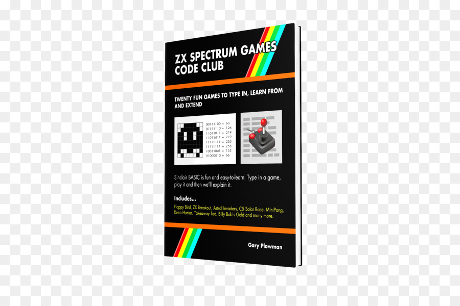 Zx Spectrum Jogos Do Clube Código De Vinte Jogos Divertidos Código E Aprender，Exibir Publicidade PNG