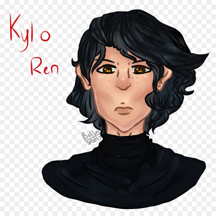 Cabelo Preto，Kylo Ren PNG