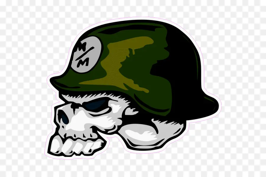 Crânio Militar，Capacete PNG