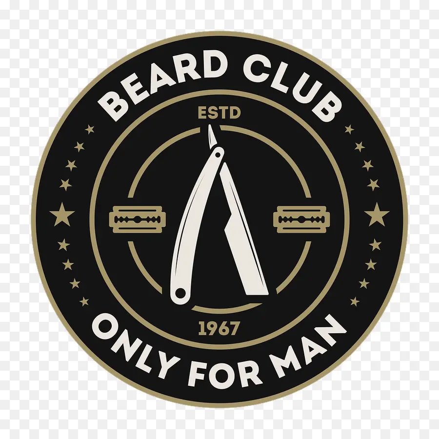 Logotipo Do Clube Da Barba，Barba PNG