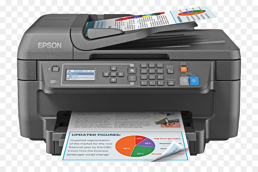 Impressora Multifuncional，Epson Workforce Wf2750 PNG