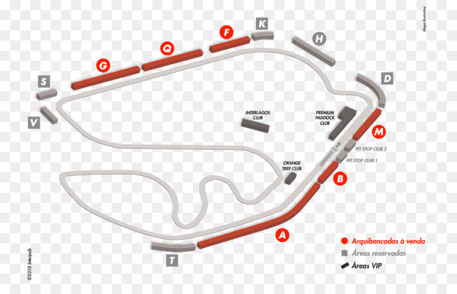 Mapa Do Autódromo，Circuito PNG