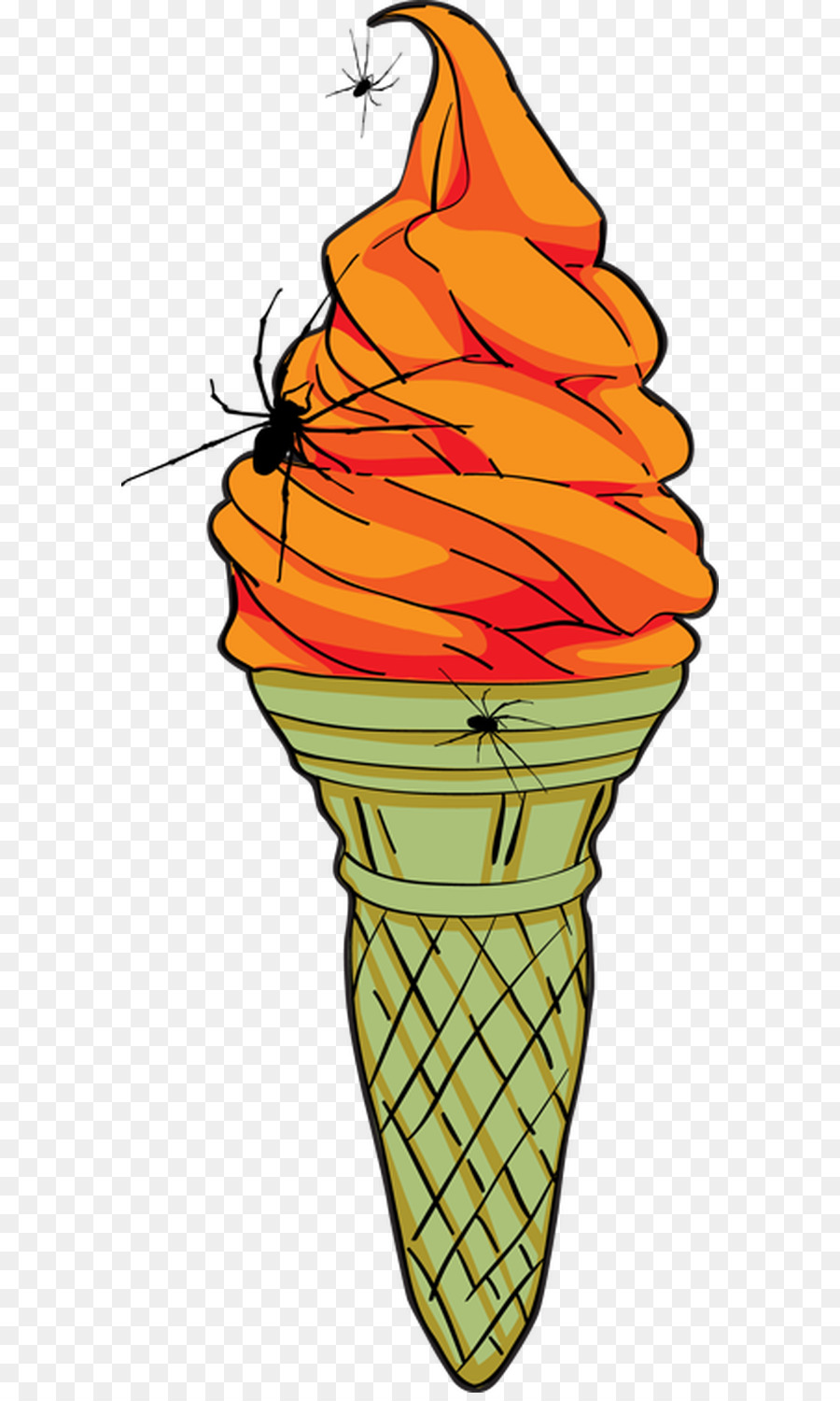 Cones De Sorvete，Sorvete PNG