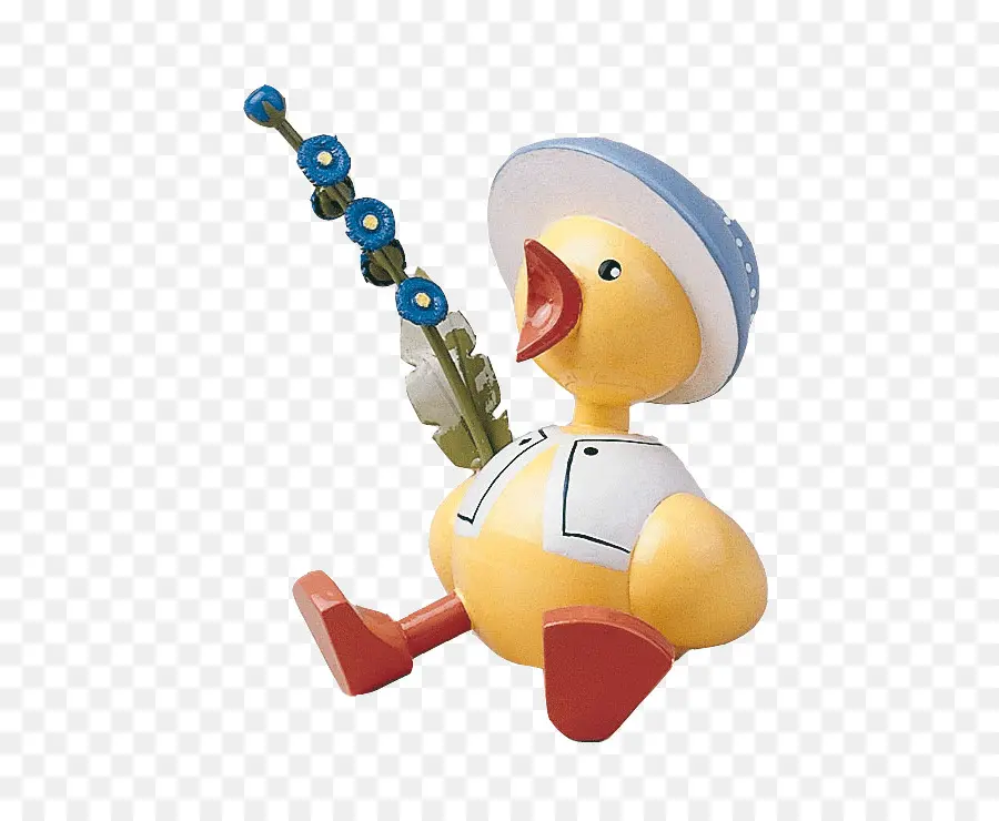 Brinquedo Pato，Amarelo PNG