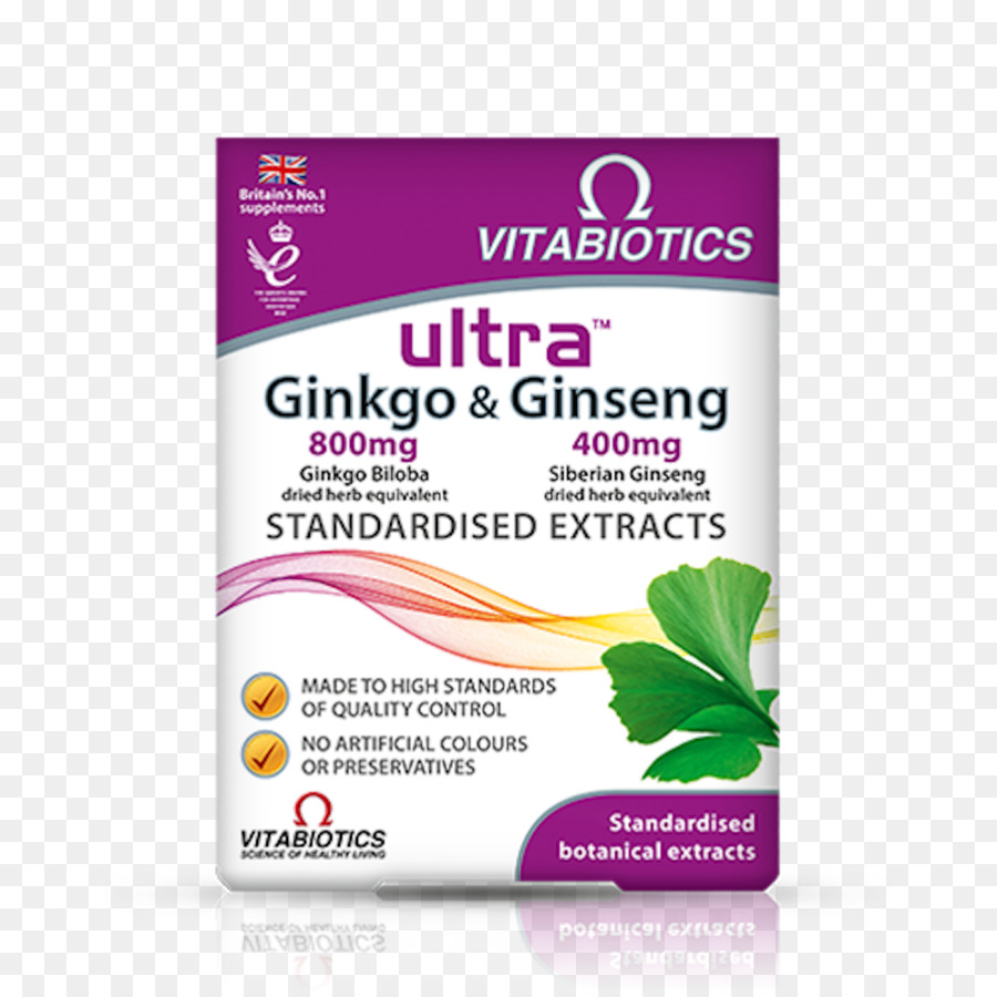 Ginkgo E Ginseng，Vitabióticos PNG