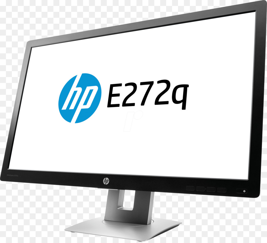 Hewlett Packard，Ps Elitedisplay E272q 27 Led Ips Monitor Qhd Blacksilver PNG