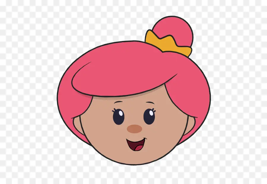 Princesa Dos Desenhos Animados，Cabelo Rosa PNG