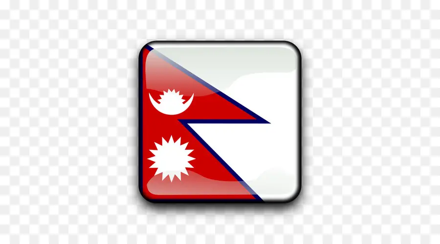 Ícone Da Bandeira Do Nepal，Nacional PNG