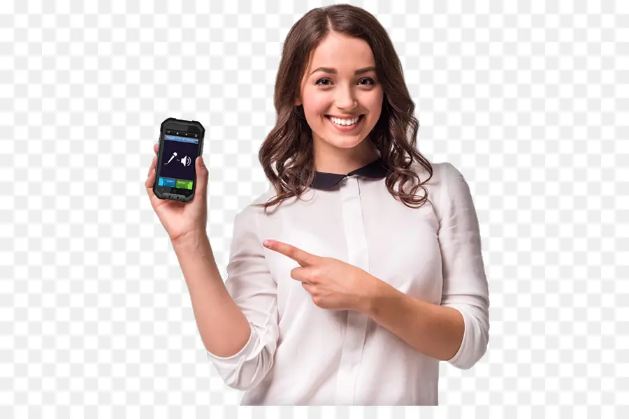 Mulher Com Telefone，Telefone PNG