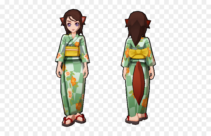 Figurino，Kimono PNG