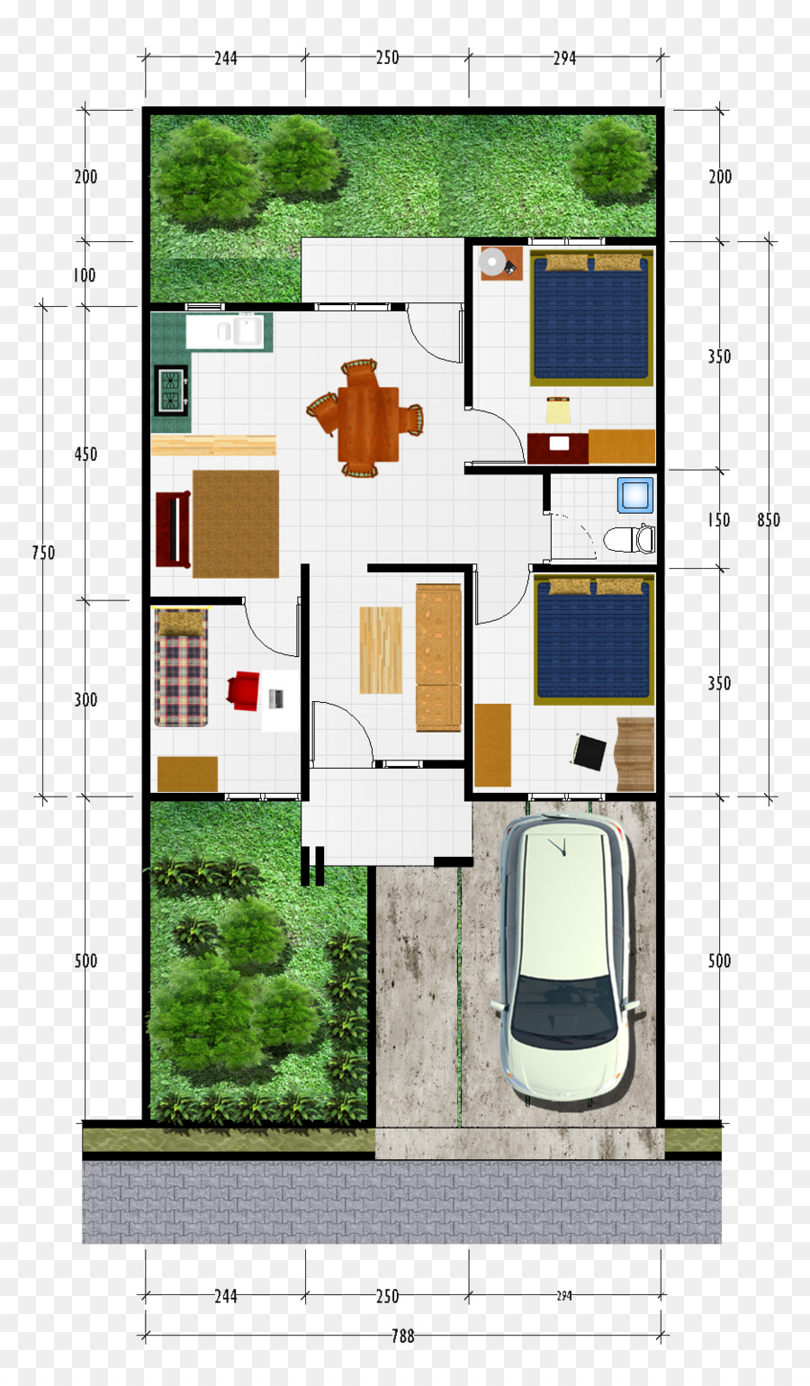 Piso Plano，Subúrbio PNG