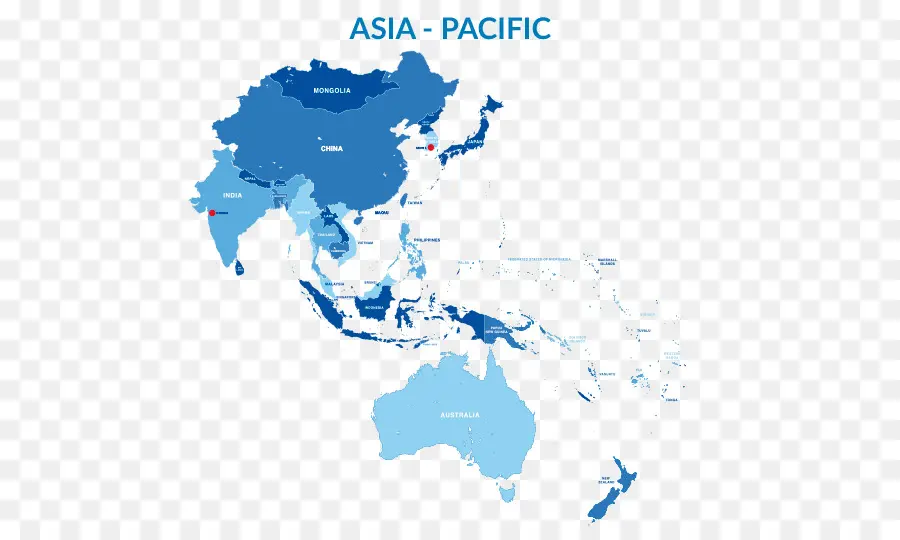Ásia Pacífico，Ásia Leste PNG