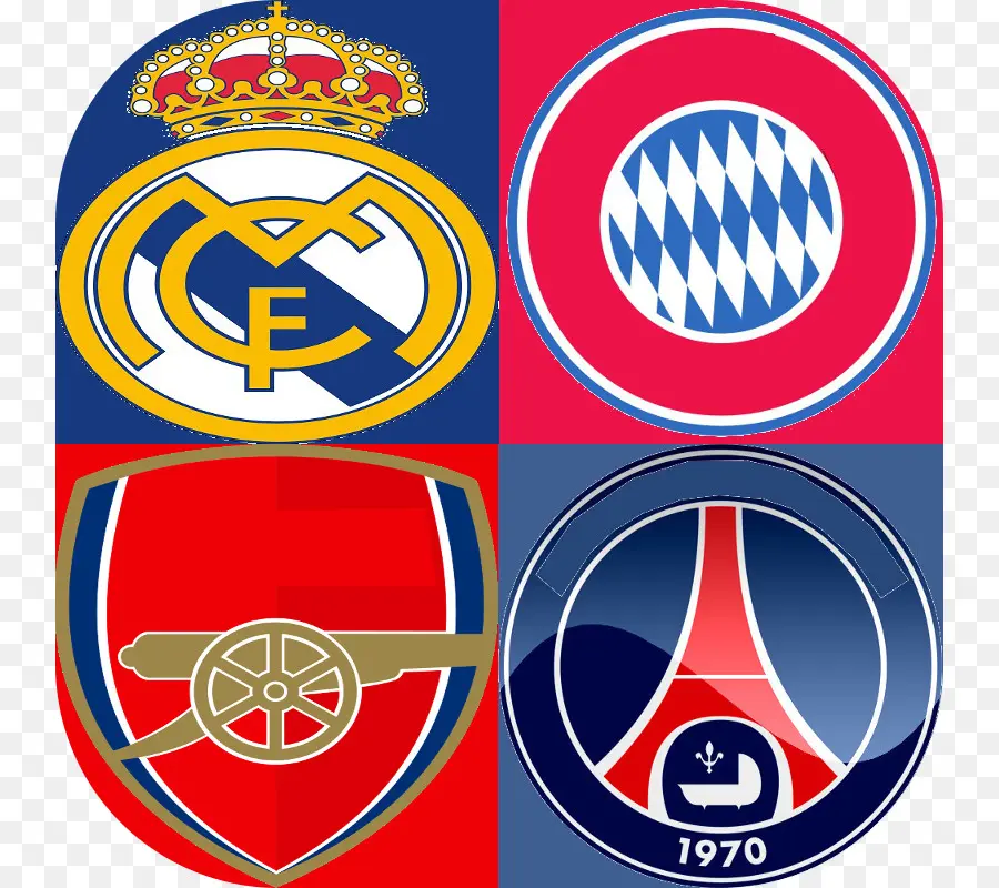 Logotipos De Clubes De Futebol，Real Madrid PNG