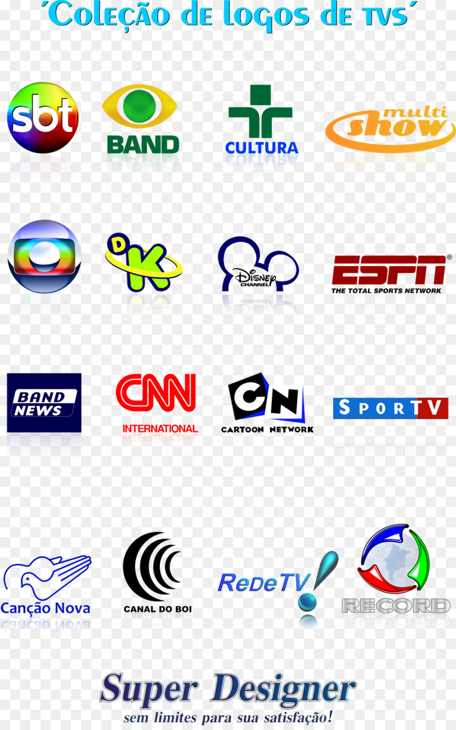 Logotipos De Tv，Canais PNG