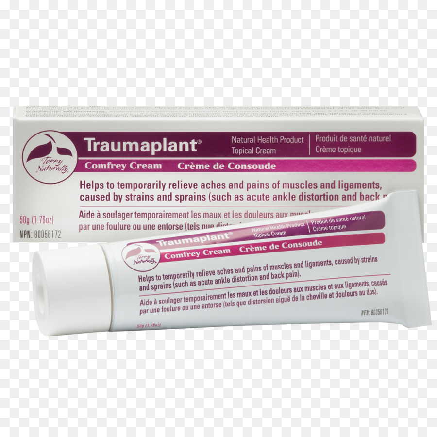 Creme，Europharma Terry Naturalmente Traumaplant Comfrey Creme PNG