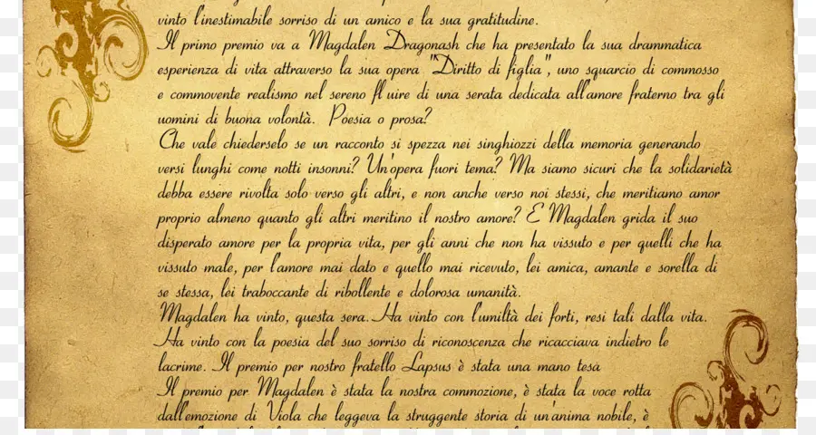 Carta Antiga，Manuscrito PNG