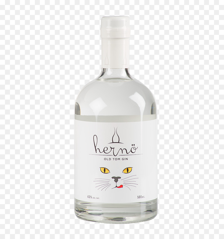 Garrafa De Gin Hernö，Gin PNG