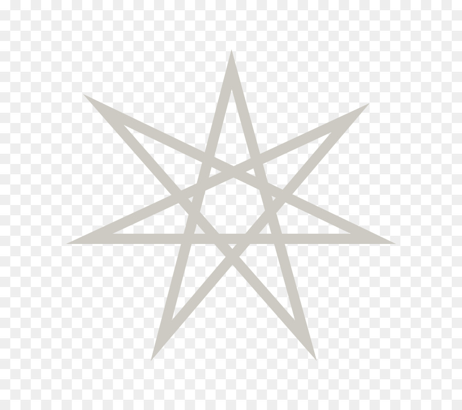 Heptagram，Estrela PNG