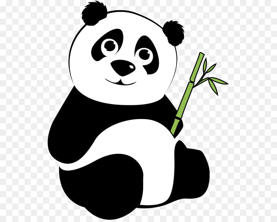 Panda Unhas，Panda Gigante PNG