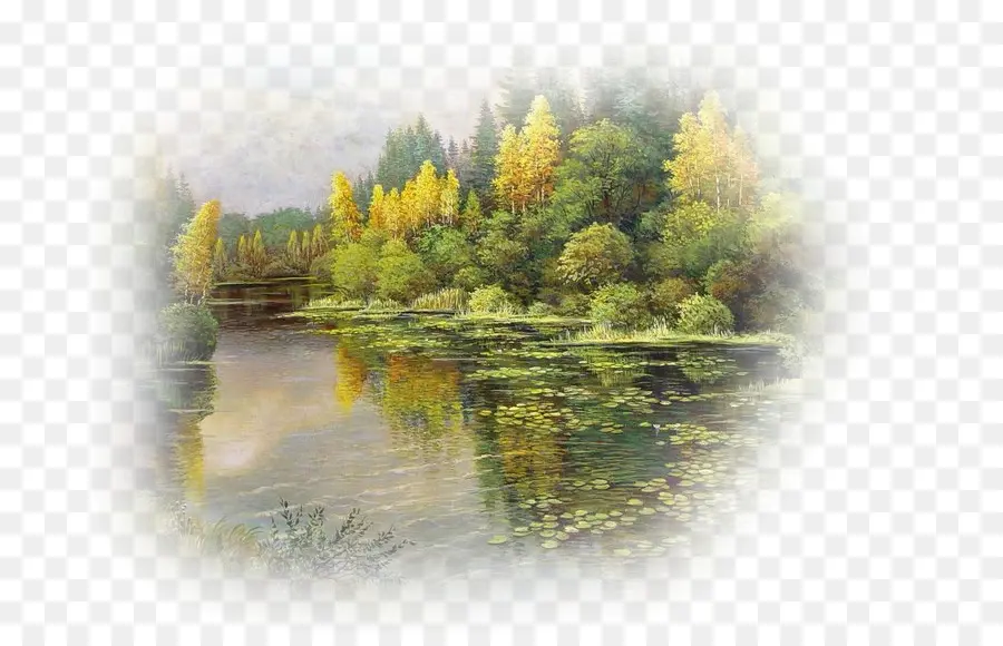 Pintura De Paisagem，Natureza PNG