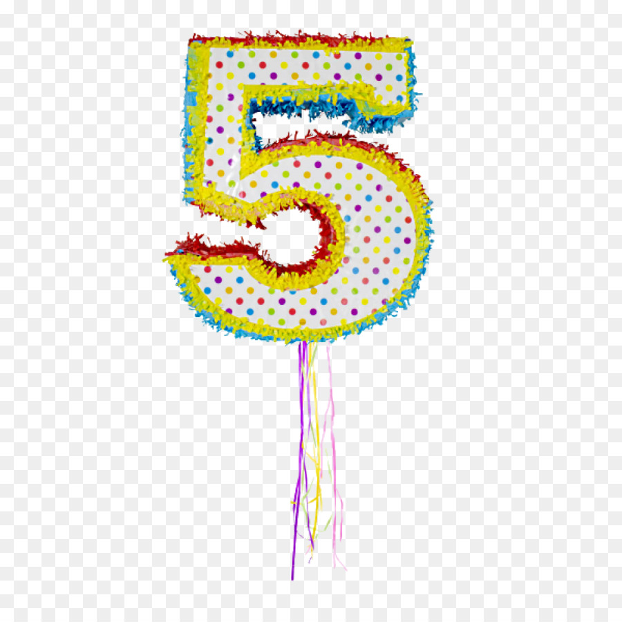 Número 5，Piñata PNG