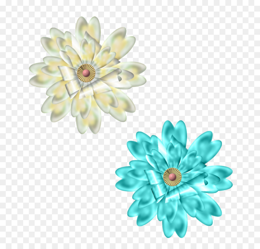 Flor，Turquesa PNG