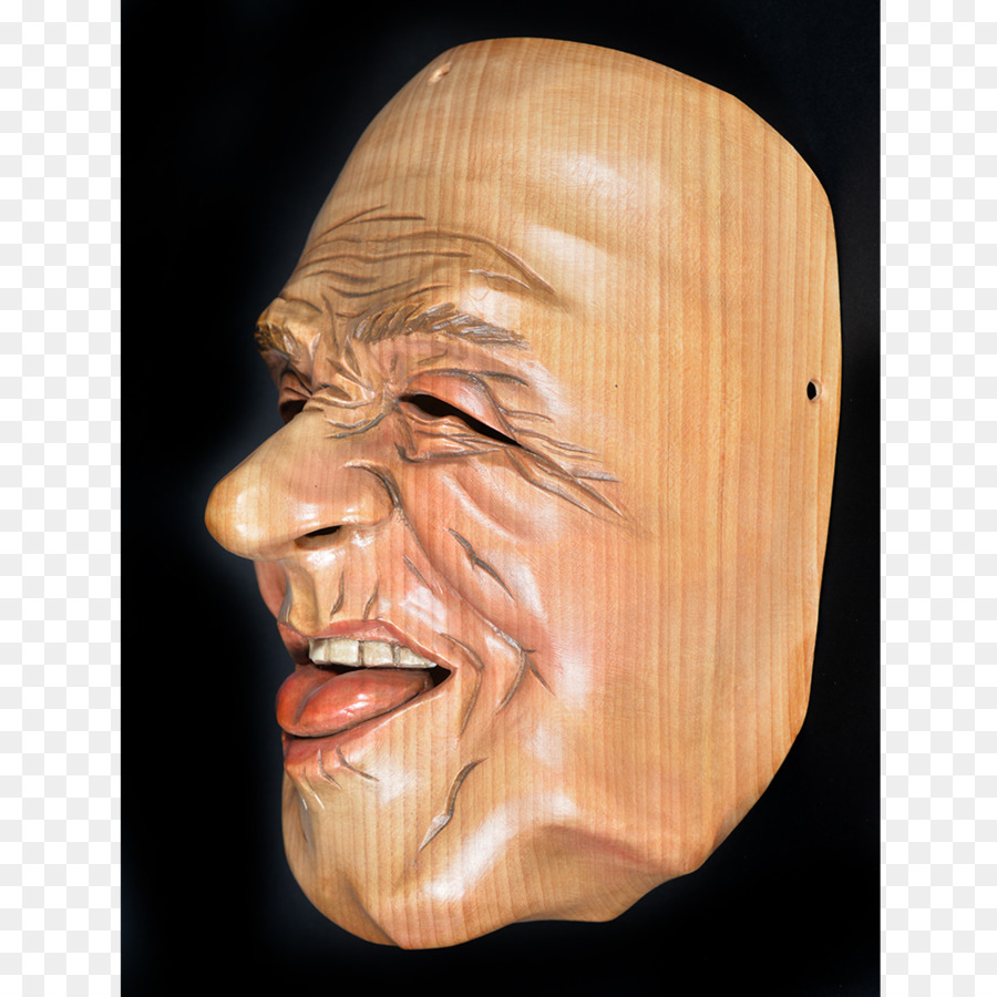 Máscara De Madeira，Face PNG