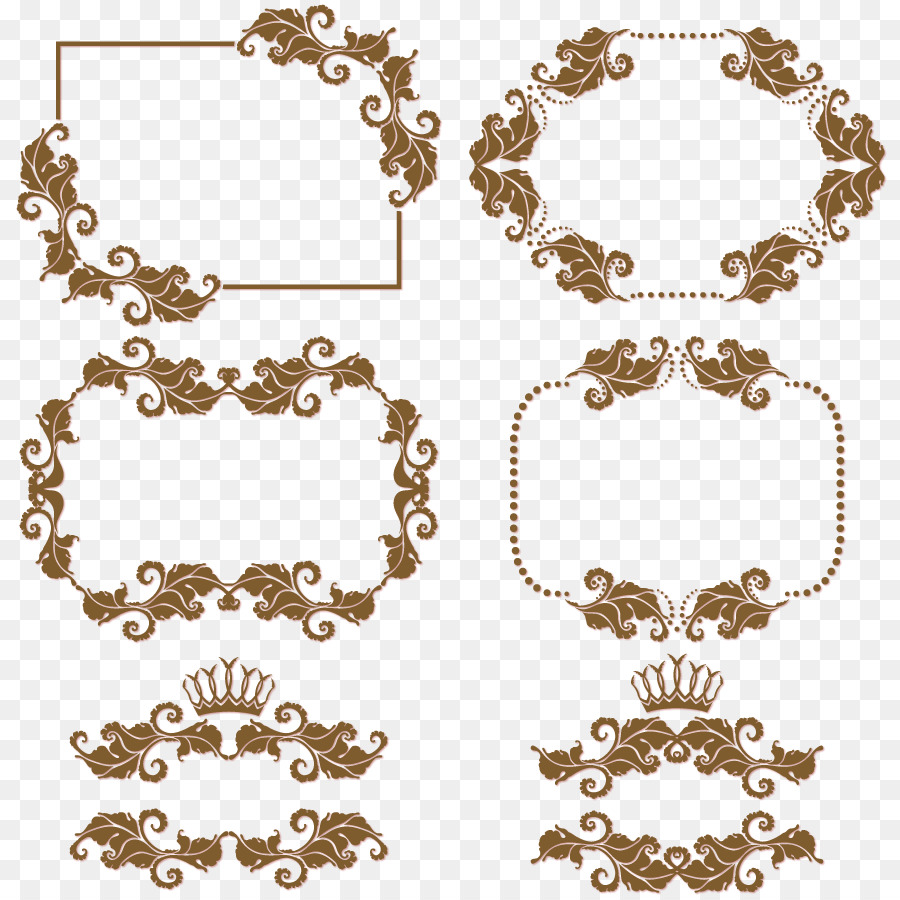 Molduras Decorativas，Ornamentado PNG