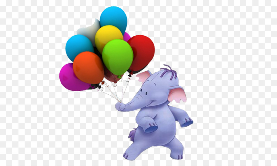 Elefante Com Balões，Balões PNG